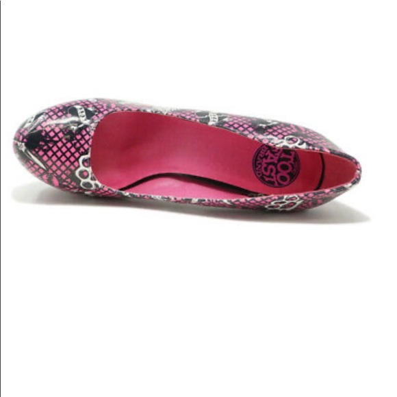 NWOT TOO FAST SHOW BOW HEEL - Picture 4 of 11